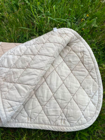 Tapis beige BR cheval