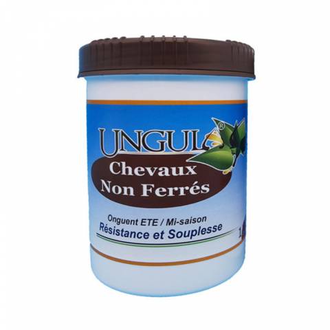 Onguent chevaux non ferrés été / mi-saison - ungula naturalis - 7 huiles végétal