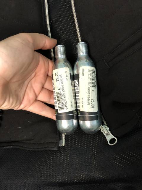 Airbag Pénélope + 3 cartouches