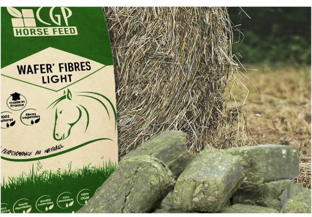 Bouchon de foins cheval senior vital fibres