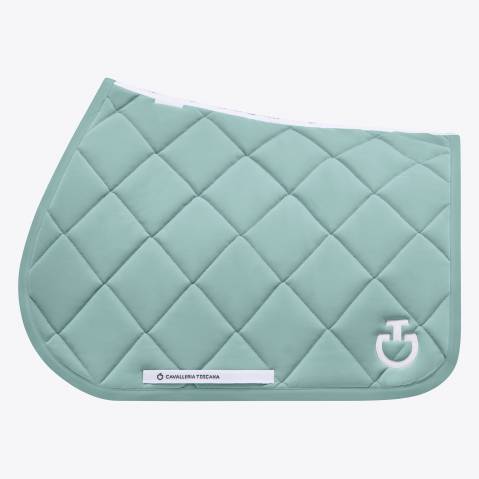 Tapis de selle diamond Vert menthe - Cavalleria toscana - respirant
