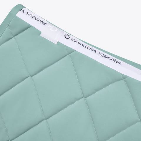 Tapis de selle diamond Vert menthe - Cavalleria toscana - respirant