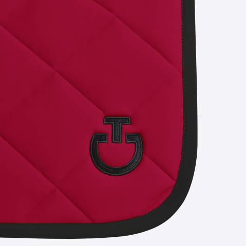 Tapis de selle diamond Rouge - Cavalleria toscana - respirant