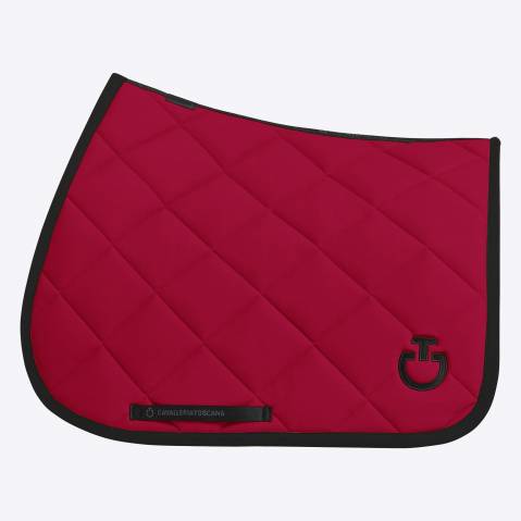 Tapis de selle diamond Rouge - Cavalleria toscana - respirant