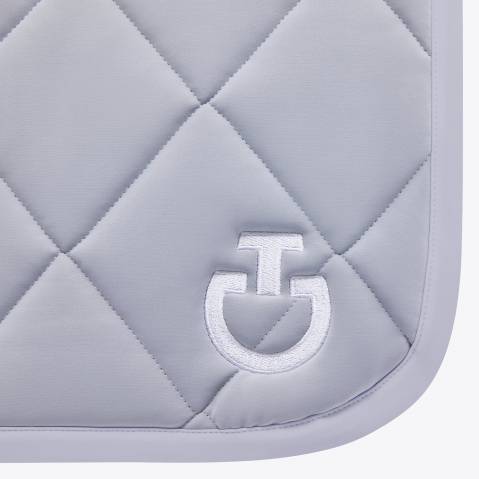 Tapis de selle diamond gris - Cavalleria toscana - respirant et facile d'entreti