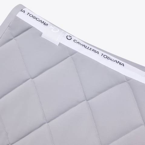 Tapis de selle diamond gris - Cavalleria toscana - respirant et facile d'entreti