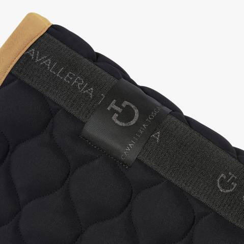 Tapis de selle Circular Noir - Cavalleria Toscana - Respirant