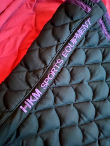 Tapis bicolore HKM taille cheval 