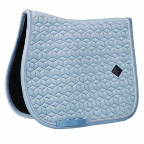 Tapis de Selle Mixte Kentucky Velvet Poney – Bleu Clair