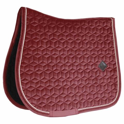 Tapis de Selle Mixte Kentucky Velvet – Bordeaux