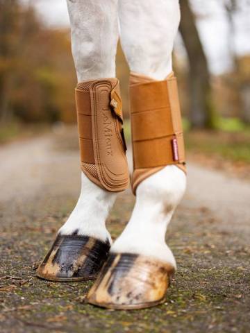 Guêtres de dressage Arika mesh Ginger - LeMieux