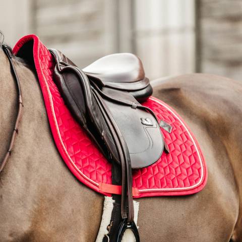 Tapis de Selle Mixte Kentucky Velvet – Rouge