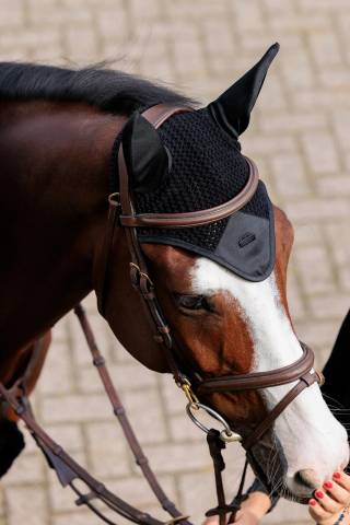 Bonnet anti-mouches Sportive Black - Equestrian Stockholm