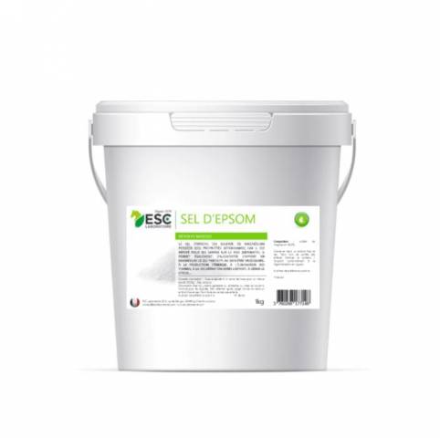 Sel d'Epsom - ESC LABORATOIRE - Sulfate de magnésium
