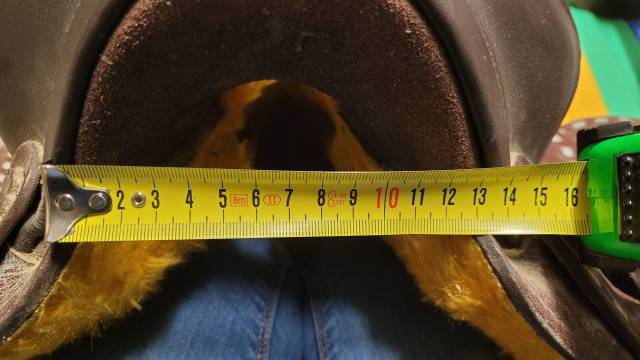 Selle Western enfant avec étriers et croupière