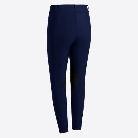 Legging d'équitation Knee Grip Bleu - CAVALLERIA TOSCANA