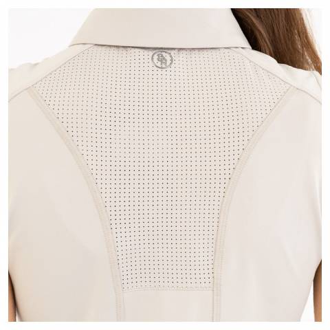 Polo Zippé Sans Manches Isa BR