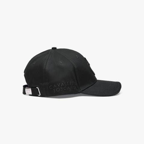 Casquette brod&eacute;e noir - Cavalleria Toscana
