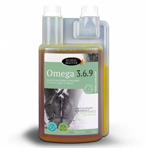 Oméga 3 6 9 - Source d'acides gras pour cheval