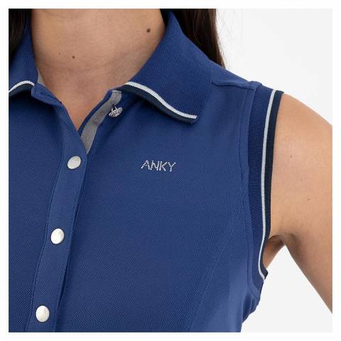 Polo sans manches SS25 Anky