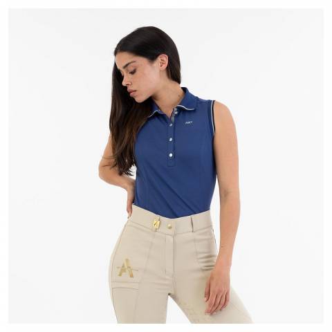 Polo sans manches SS25 Anky