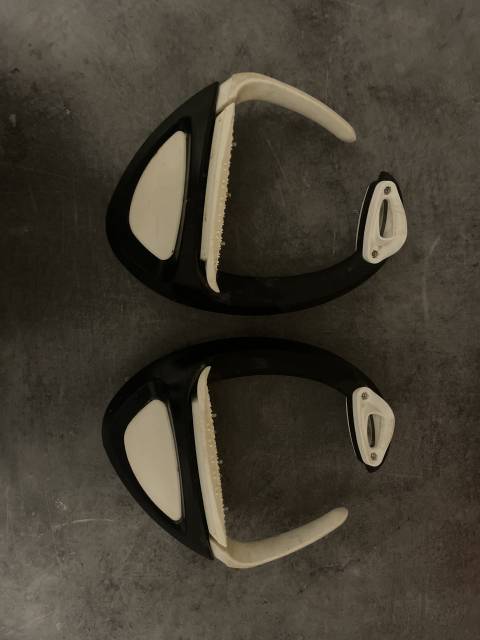 étriers ellipse air pro compositi blancs 