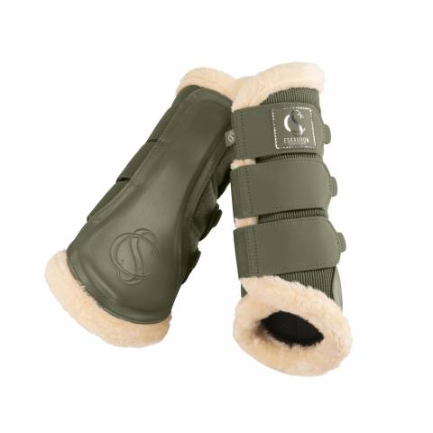 Guêtres mesh faux fur classic sport 2025 - eskadron - respirabilité et confort