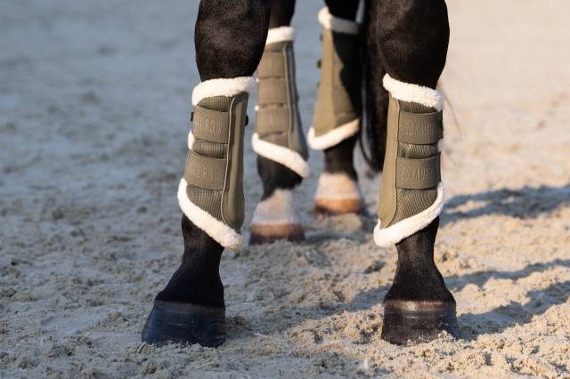 Guêtres mesh faux fur classic sport 2025 - eskadron - respirabilité et confort