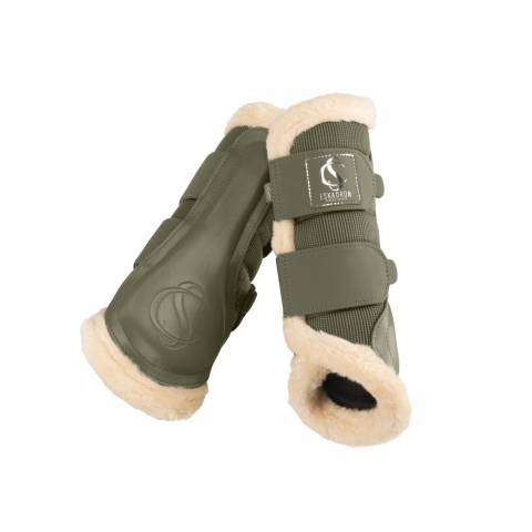 Guêtres mesh faux fur classic sport 2025 - eskadron - respirabilité et confort