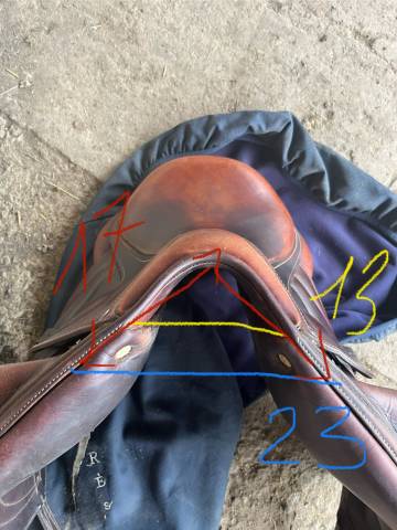 Selle de dressage ANTARES