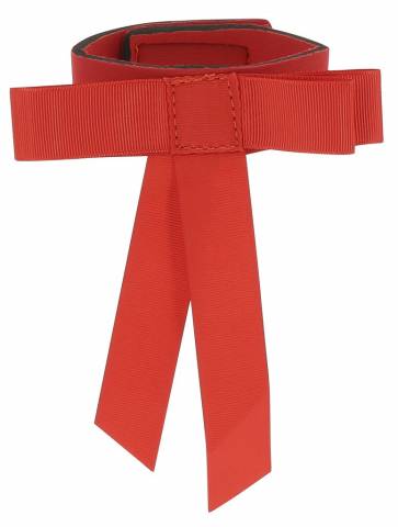 Noeud Rouge Velcro Pour La Queue Norton