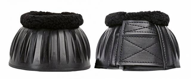 Cloche caoutchouc velcro mouton HKM
