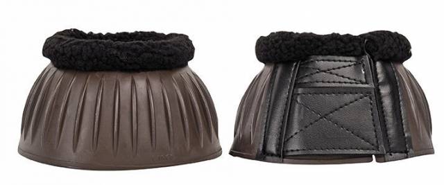 Cloche caoutchouc velcro mouton HKM