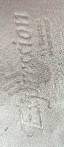 Selle mixte 17 pouces 1/2 bon état marque equipe