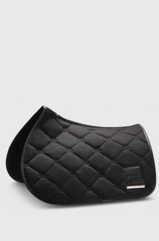 Tapis de selle solid noir mixte - Boss equestrian
