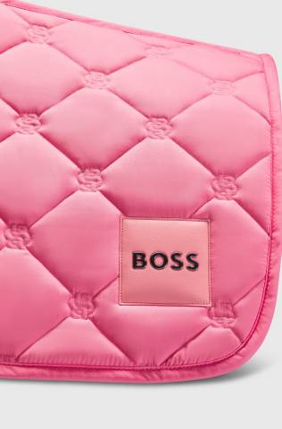 Tapis de selle solid rose mixte - Boss equestrian