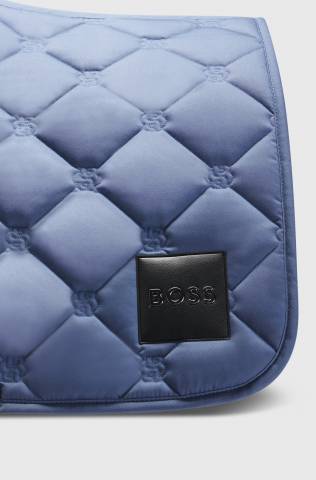 Tapis de selle solid blue horizon dressage - Boss equestrian