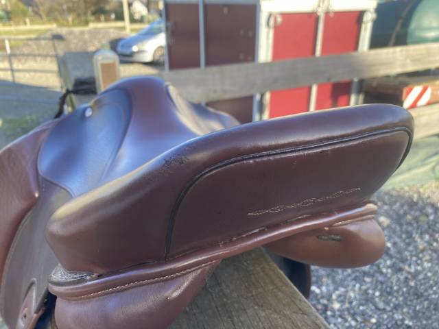 Selle Roméo 17,5 marron