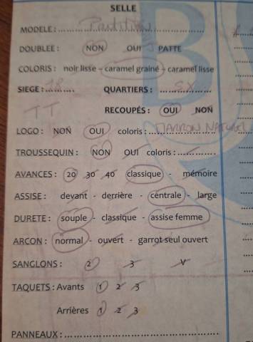 ? À VENDRE – SELLE D’OBSTACLE DELGRANGE PARTITION ?