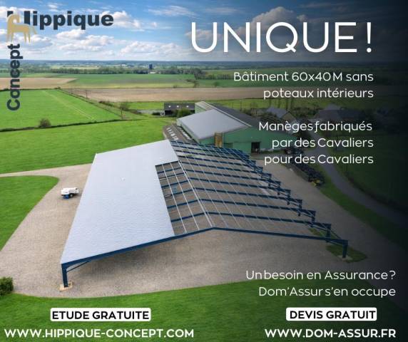 Fabricants de structures et manèges équestres 