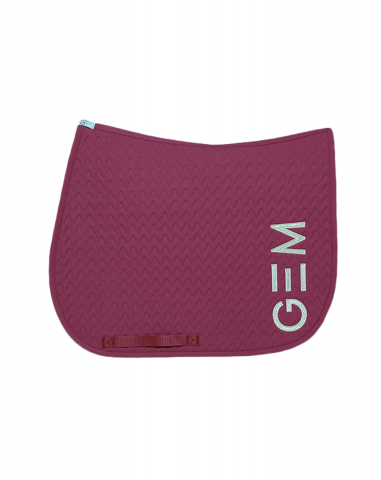 Tapis de selle TEN Framboise OBSTACLE - GEM