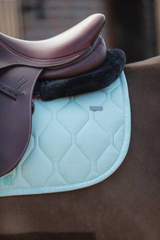 Tapis de selle LOVE Obstacle Menthe - GEM