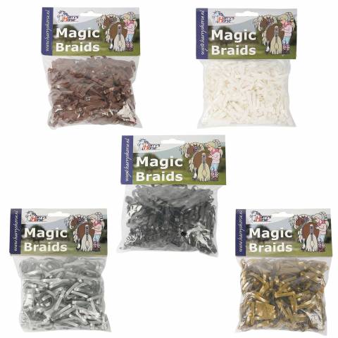 Sachet Magic Braids de 500 élastiques en caoutchouc - Harry's Horse
