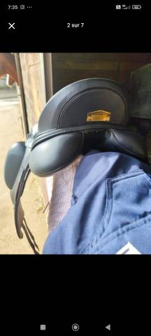 Selle de dressage Albion Révélation Red edition 