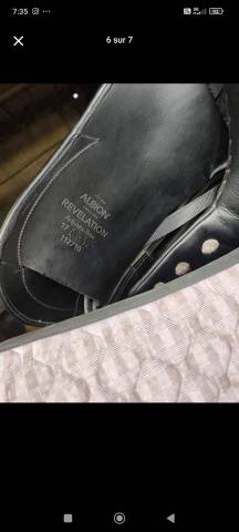 Selle de dressage Albion Révélation Red edition 