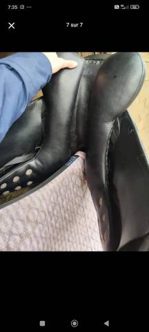 Selle de dressage Albion Révélation Red edition 