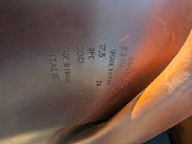 Selle devoucoux 17,5