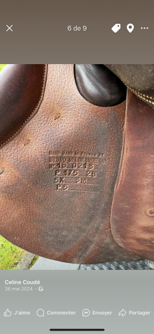 Selle Delgrange Partition 17,5