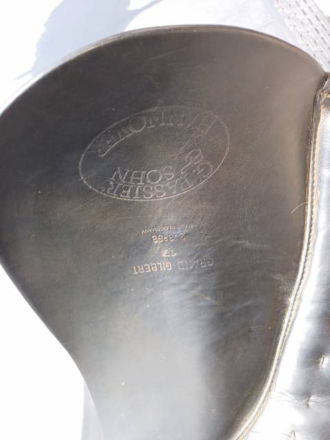 Selle dressage grand gilbert noir