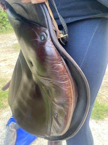 Selle Prestige modèle New Versailles doublé veau 2015